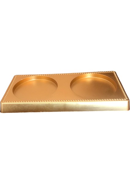 Sosluk Yağdanlık Standı Sert Plastik Gold Dikdörtgen fiyatları