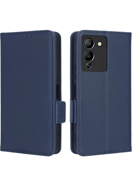 Infinix Not 12 G96 Kart Yuvaları Için Kılıf Tutucu Cüzdan Manyetik Pu Deri (Yurt Dışından)