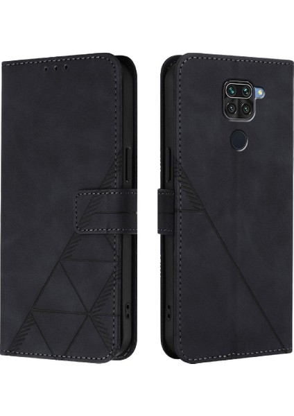 Xiaomi Redmi Için Not 9 4g Pu Deri Cüzdan Kapak Çevirin Folio Kitap (Yurt Dışından)