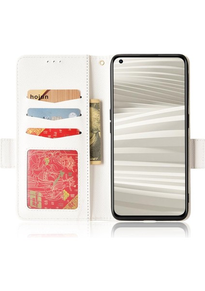 Realme Gt 2 Pro Yan Toka Cüzdan Manyetik Pu Deri Kart Yuvaları Için Kılıf (Yurt Dışından) indirimleri