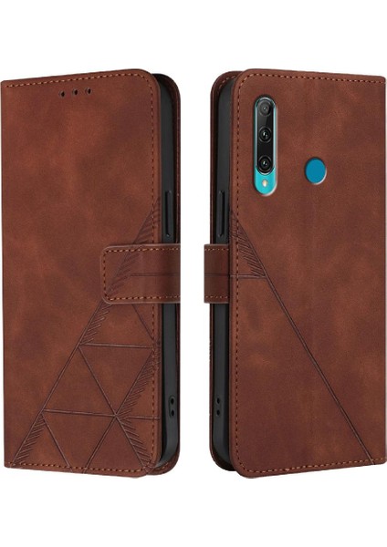 Huawei P Akıllı 2019 Flip Folio Kitap Koruyucu Cüzdan Kapak Kartı (Yurt Dışından)