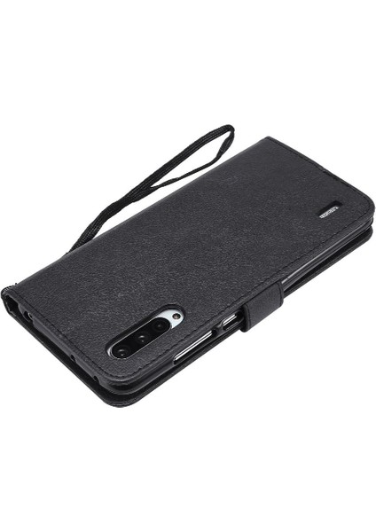 Kart Yuvası Yüksek Cüzdan ile Xiaomi Mi Cc9 Klasik Düz Renk Için Flip Case (Yurt Dışından)