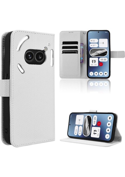 Nothing Telefon 2A Kart Tutucu Kickstand Kapak Manyetik Cüzdan (Yurt Dışından)