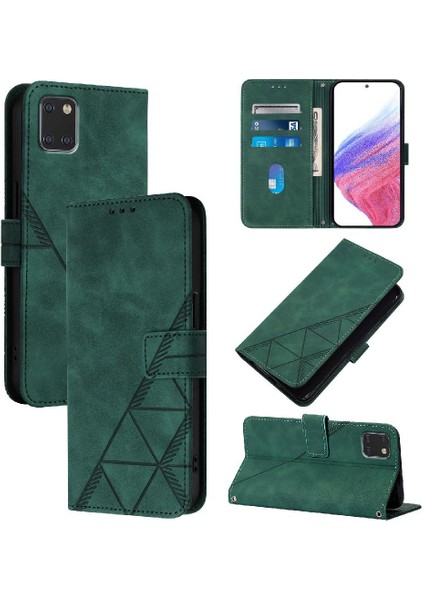 Samsung Galaxy Not 10 Lite Için Kredi Kartı Tutucu Flip Folio Kitap Pu (Yurt Dışından)
