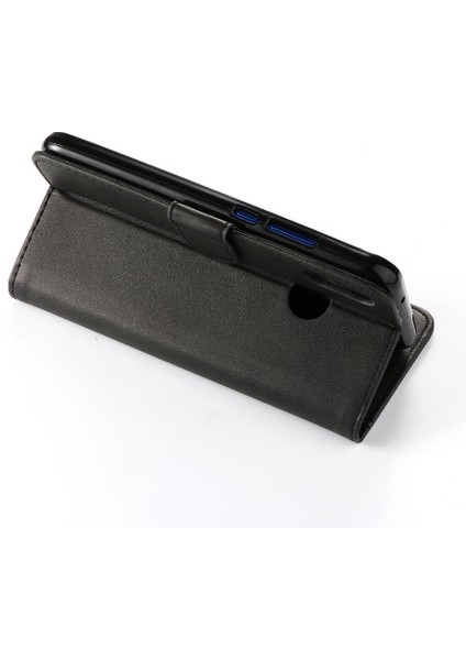 Tutucu Kart Yuvaları ile Huawei P20 Lite Için Kılıf Cüzdan Buzağı Doku Flip (Yurt Dışından)