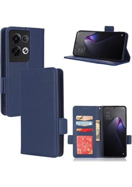 Oppo Oppo 8 Pro Için Kılıf Pu Deri Cüzdan Kart Yuvaları Tutucu Manyetik Yan (Yurt Dışından) indirimleri