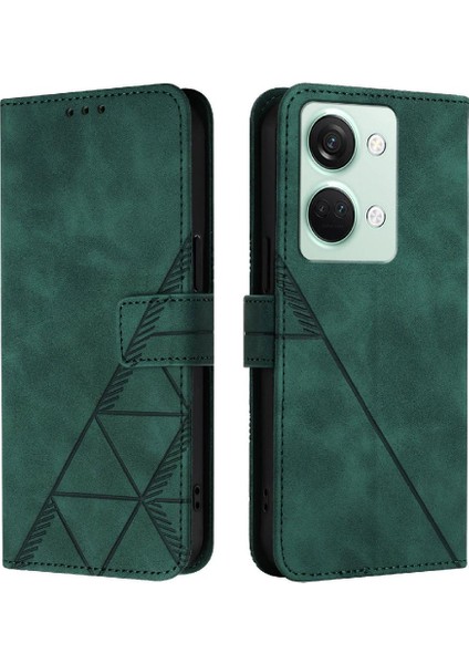 Oneplus Nord 3 Flip Folio Kitap Koruyucu Pu Deri Kredi Kartı Için Kılıf (Yurt Dışından)