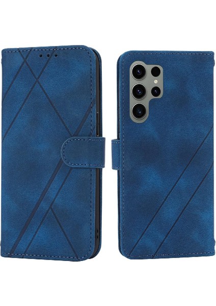 Samsung Galaxy S22 Ultra 5g Için Filp Durumda El Cüzdan Kredi Kartı Tutucu (Yurt Dışından)