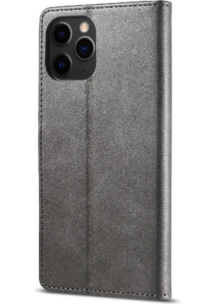 Iphone 12 Için Kılıf Pro Max Buzağı Doku Yatay Çevir Deri Kılıf ile (Yurt Dışından)