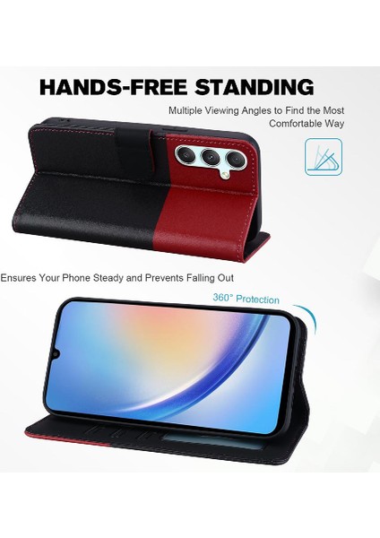 Samsung Galaxy A34 5g Için Kılıf Cüzdan Kılıf Darbeye Kapak Çevirin (Yurt Dışından) indirimleri