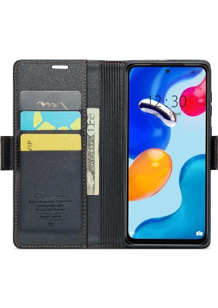 Xiaomi Redmi Not 11 Için Caseme Durumda 4g/not 11S Cüzdan Kılıf Darbeye (Yurt Dışından) modelleri