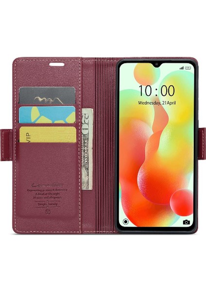 Xiaomi Redmi 12C Darbeye Durumda Cüzdan Durumda Kickstand (Yurt Dışından) fırsatları