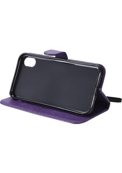 Iphone Xr Iş Cüzdan Telefon Kılıfı Için Flip Case Yüksek Kalite Deri (Yurt Dışından)