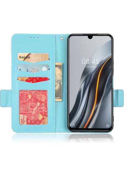 Infinix Not 12 G96 Kart Yuvaları Için Kılıf Tutucu Cüzdan Manyetik Pu Deri (Yurt Dışından)