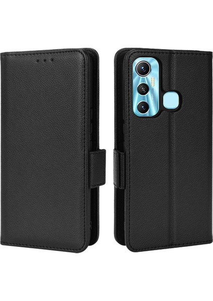 Infinix Sıcak 11/X662 Manyetik Cüzdan Pu Deri Yan Toka Kartı Için Kılıf (Yurt Dışından)