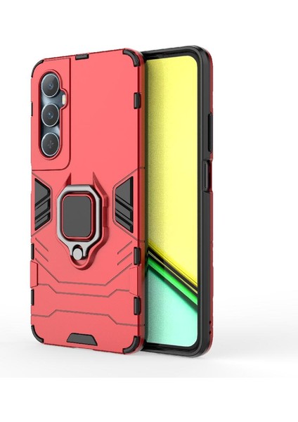 Realme C65 4g Darbeye Kapak Için Kılıf Kickstand Askeri Damla Koruma (Yurt Dışından)