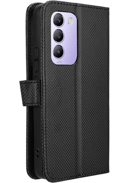 Vivo Y200E 5g Manyetik Cüzdan Kapak Kart Tutucu Kickstand Için Kılıf (Yurt Dışından) fırsatları