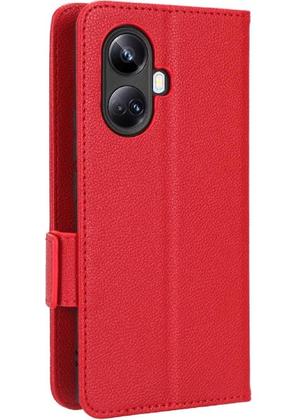 Realme 10 Pro Artı Kart Yuvaları Için Kılıf Tutucu Cüzdan Manyetik Yan Toka (Yurt Dışından)