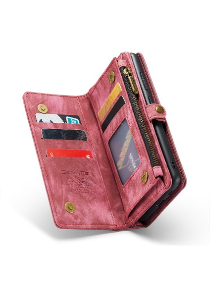 Samsung Galaxy S23 Tpu Pc El Yapımı Deri Fermuar Ayrılabilir Kart (Yurt Dışından) fırsatları