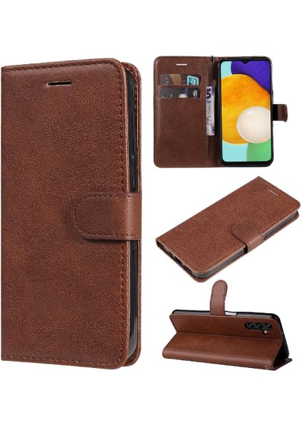 Kart Yuvası ile Samsung Galaxy A13 5g Klasik Düz Renk Için Flip Case (Yurt Dışından) fırsatları
