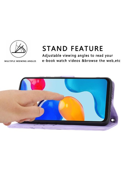 Xiaomi Redmi Not 10 Için Filp Durumda Pro Max Bilek Kayışı Kickstand Kredi (Yurt Dışından)