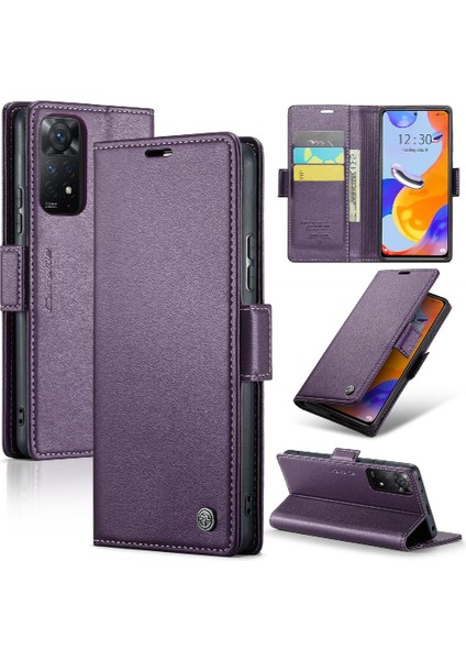 Xiaomi Redmi Not 11 Pro 4g Için Caseme Durumda/5g Cüzdan Durumda Kart Yuvası Anti (Yurt Dışından)
