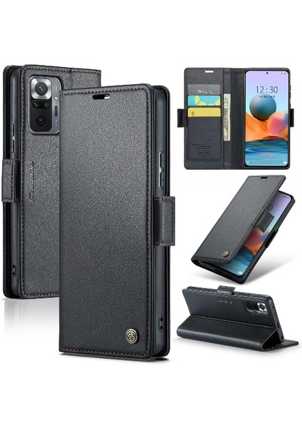Xiaomi Redmi Not 10 Pro 4g Anti Dolandırıcılık Kickstand Durumda (Yurt Dışından)