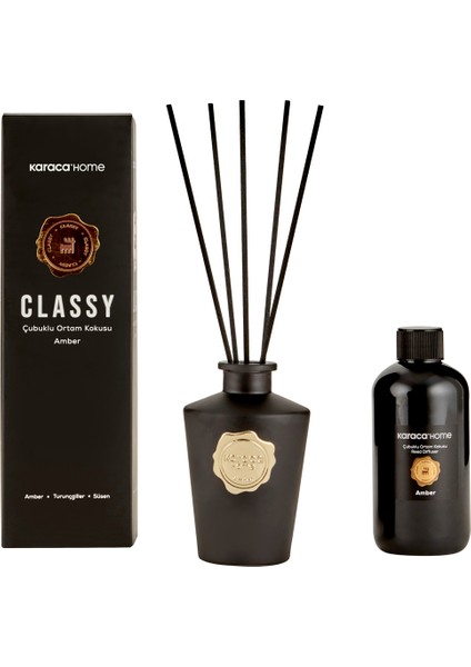 Classy Çubuklu Ortam Kokusu Ambre 200 ml modelleri