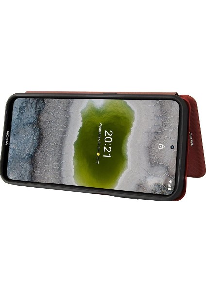 Nokia X10/X20 Kart Ekleme Tam Koruma Manyetik Karbon Için Kılıf (Yurt Dışından) fırsatları