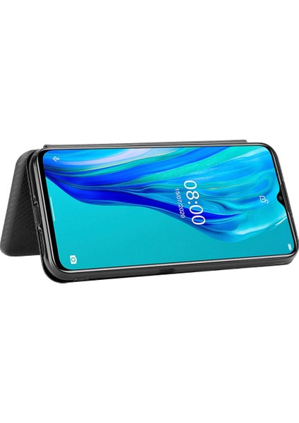 Kart ile Ulefone Not 9p Manyetik Karbon Fiber Tam Koruma Için Kılıf (Yurt Dışından)