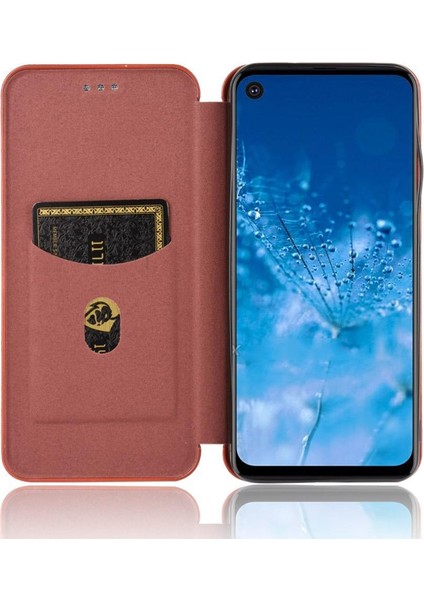 Motorola Moto Bir Makro/g8 Manyetik Karbon Fiber Deri Oynamak Için Kılıf (Yurt Dışından) indirimleri