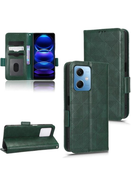 Xiaomi Redmi Için Kılıf NOTE12 5g Cüzdan Pu Deri Kapak Çevirin Görüntüleme Standı (Yurt Dışından)