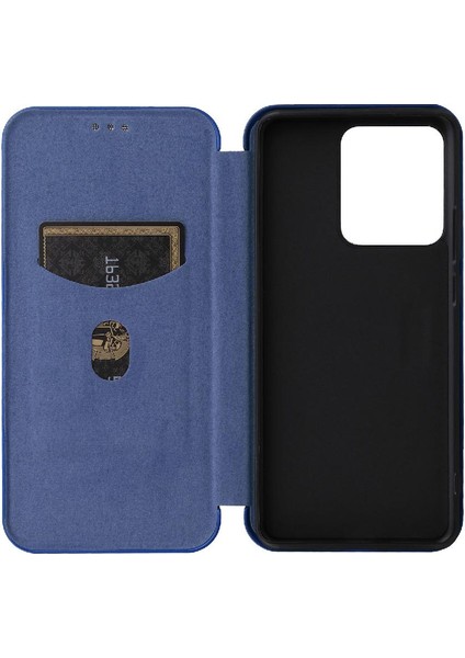 Kart Sahibi ile Motorola Moto EDGE40 Deri Folio Flip Case Için Kılıf (Yurt Dışından)