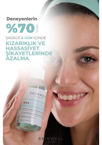 Cicaderm S.o.s Cilt Bariyer Sebum Yüz Bakım Sprey Serumu 25 ml