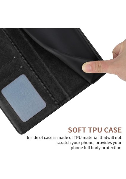 Samsung Galaxy Case Telefon Kılıfı Deri Cüzdan Kickstand-Dayanıklı (Yurt Dışından)