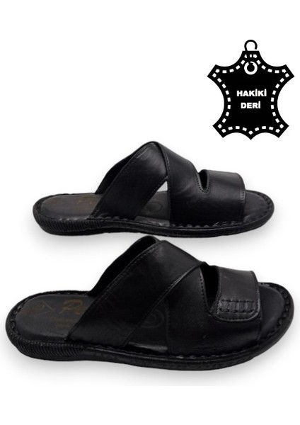 Tamamen Deri ve Topuk Yastık Sistemli Ortopedik Erkek Terlik fiyatları