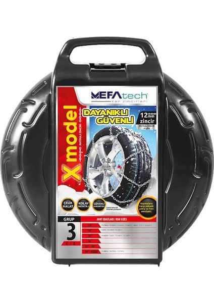 195/70X14 Ebatlarına Uyumlu Takmatik x Tipi Kar Patinaj Zinciri fiyatları