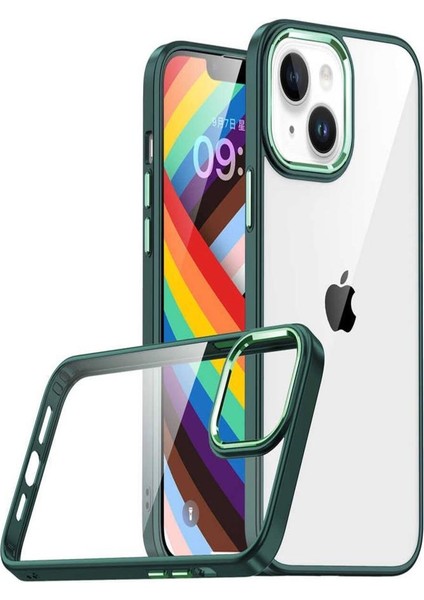 Apple iPhone 14 Plus Kılıf Kamera Korumalı Mat Renkli Silikon