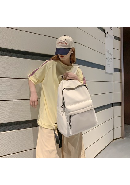 Baskısız Siyah Okul Çantası Ortaokul Öğrenci Sırt Çantası (Yurt Dışından) fiyatları