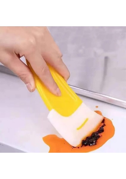 1 Adet Silikon Uçlu Kazıyıcı Spatula| Kek Spatulası| Mutfak Spatulası 1 Adet Küçük Spatula