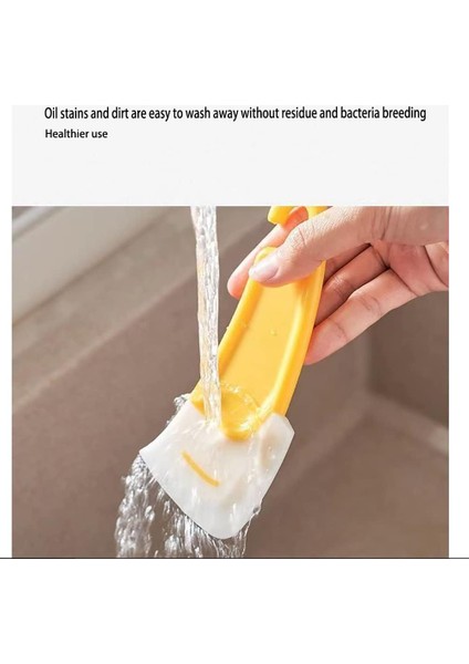 1 Adet Silikon Uçlu Kazıyıcı Spatula| Kek Spatulası| Mutfak Spatulası 1 Adet Küçük Spatula