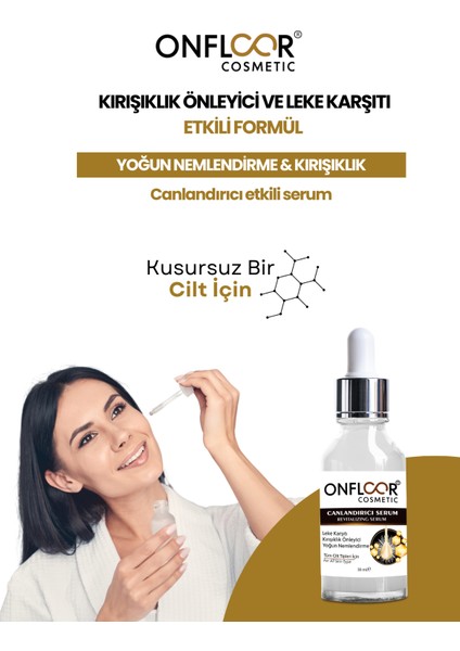 Canlandırıcı Serum 30 Ml Anti-Wrinkle & Intense Hydration