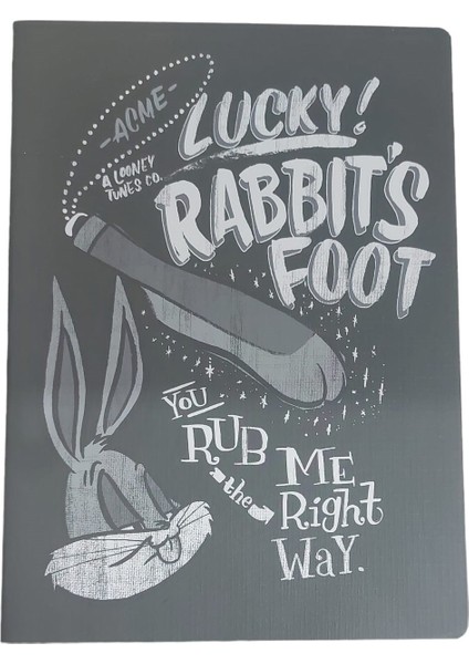 Umur Trendy 19 x 26 Looney Tunes 60 Yaprak Kareli Defter Bugs Bunny