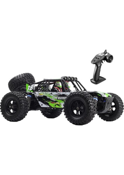 Haıboxıng Rc 1/12 905 50+ Km/h Sürat 4x4 Uzaktan Kumandalı Rc Model Araba Rtr Elektrikli 4WD Brushed Fırçalı Offroad Truck (Yeşil)