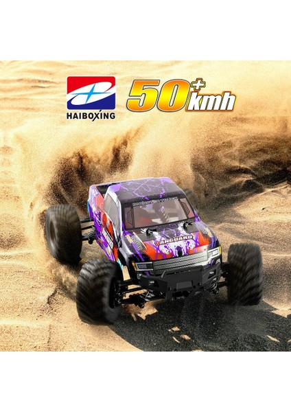 Haıboxıng Rc 1/12 903 50+ Km/h Sürat 4x4 Uzaktan Kumandalı Rc Model Araba Rtr Elektrikli 4WD Brushed Fırçalı Offroad Truck (Mor) fiyatları