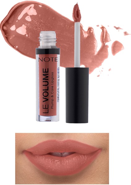 Le Volume Plump & Care Lipgloss Dudak Parlatıcısı 12 Feeling Good - Turuncu