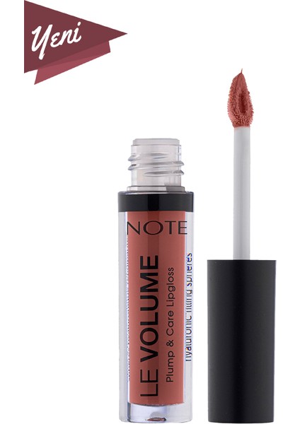 Le Volume Plump & Care Lipgloss Dudak Parlatıcısı 12 Feeling Good - Turuncu