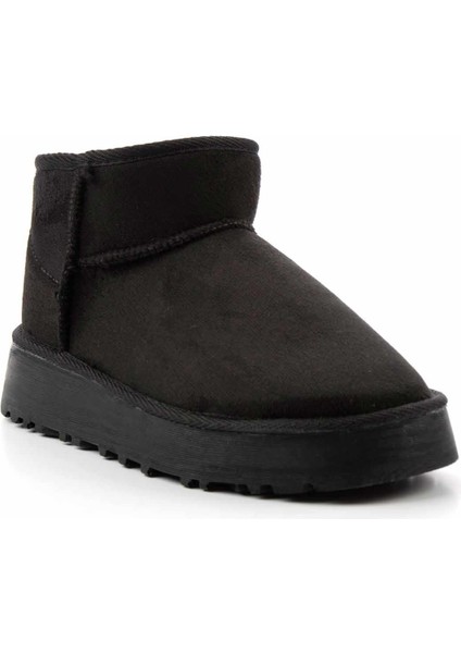 Siyah Süet Kadın Panduf K02855110002 modelleri