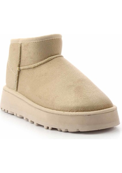 Bej Süet Kadın Panduf K02855110002 modelleri