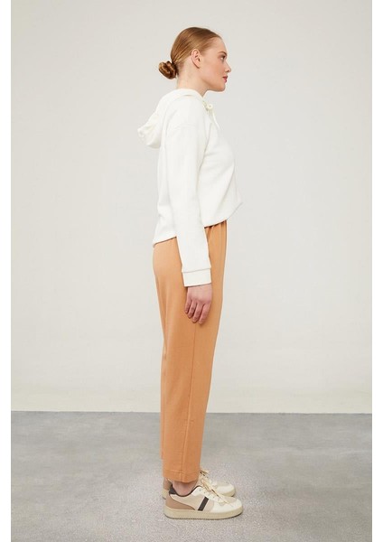 Camel Beli Lastikli Bağıcıklı Pantolon fırsatları